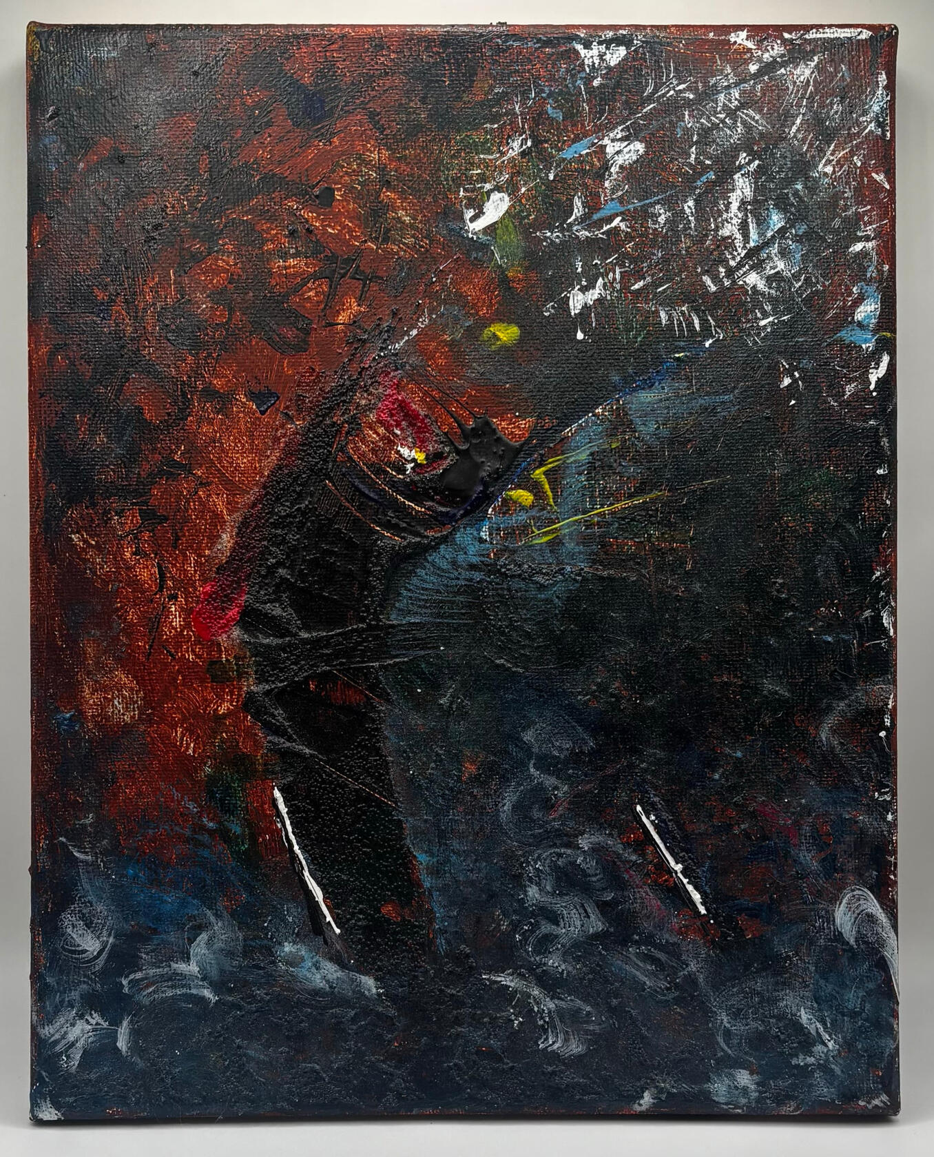 The Tempest, 2015. Acrylic on canvas. The Tempest, 2015. Acrylic on canvas.
