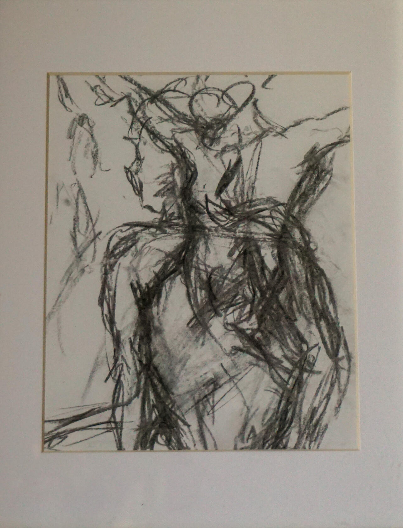Figures with Motion, 8x10, charcoal Figures with Motion, 8x10, charcoal