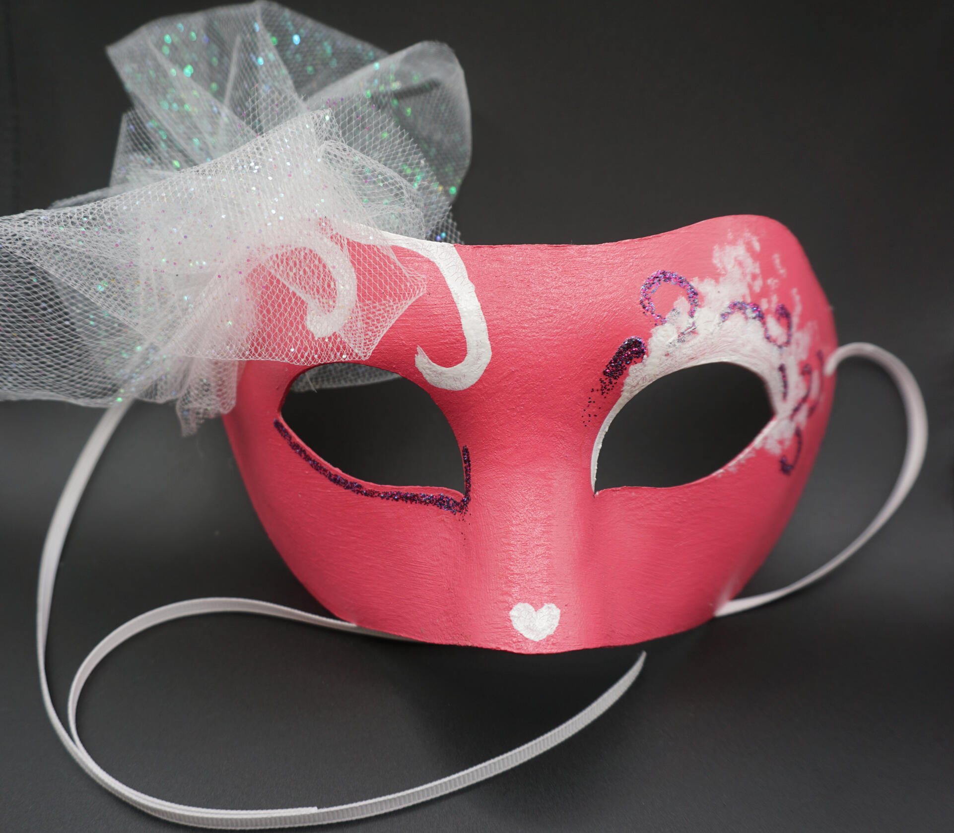Pink princess with ribbon Pink princess with ribbon